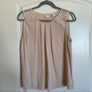Cynthia Rowley 100% Silk Work Top
